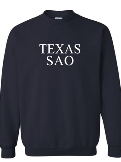 Navy Sweatshirt (Texas) - SAO