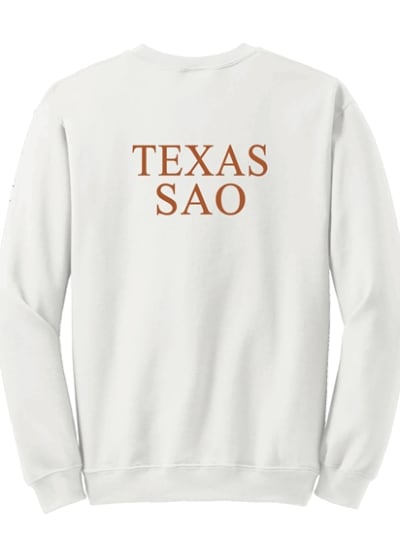White Sweatshirt (Texas) - SAO