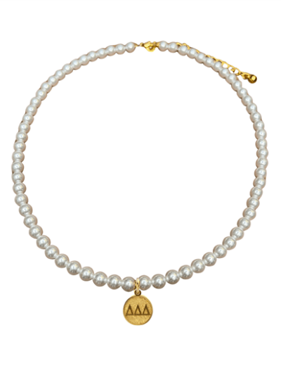 Pearl Necklace -  Tri Delta
