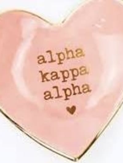 Sorority Ring Dish - Alpha Kappa Alpha
