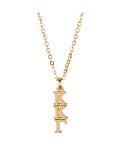 SP Gold Lavalier Necklace - Kappa