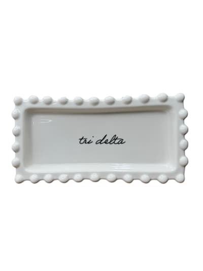 Sorority Jewelry Dish - Tri Delta