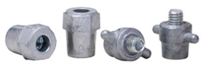 A033 Midtronics Lead Stud Adapters Group 31 / Top Threaded Post (2 male 2 female)