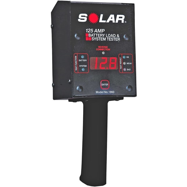 1860 Solar 125 Amp Analog Fixed Load Digital Battery Tester