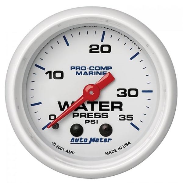 Auto Meter 200772 Water Pressure Gauge