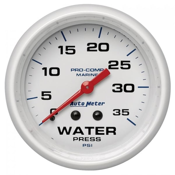 Auto Meter 200773 Marine Water Pressure Gauge