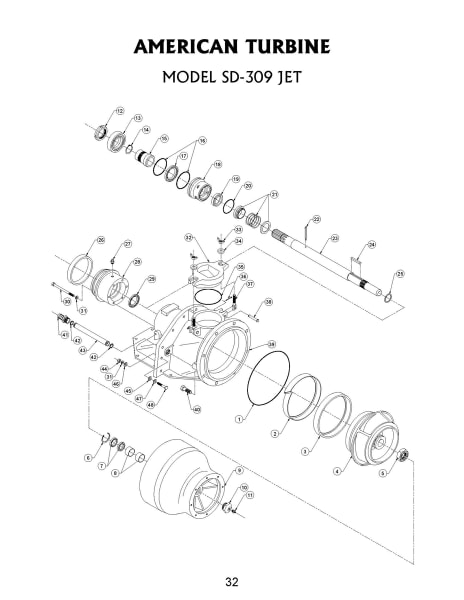American Turbine Model SD-309 Jet