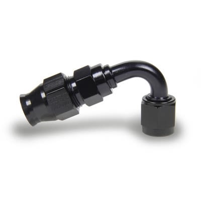 -6 AN Fragola Race Rite 120 Deg Reusable PTFE Hose End Black