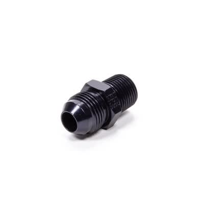Fragola --08 AN to 1/4 NPT Adapter Fitting Black