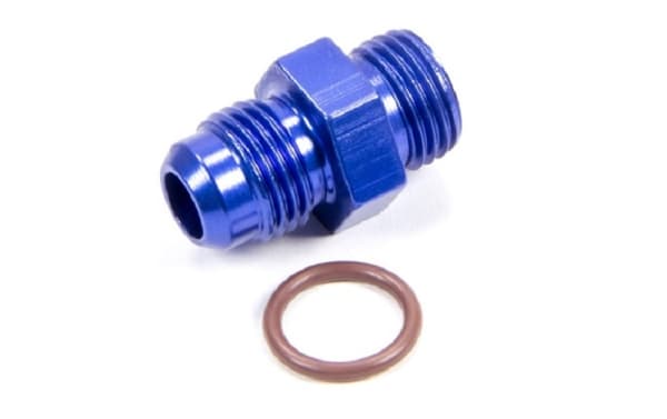Fragola -8 ORB 3/4-16 to -8 AN Flare Adapter Blue