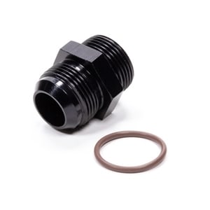 Fragola -8 ORB 3/4-16 Thread to -10 AN Flare Adapter Black
