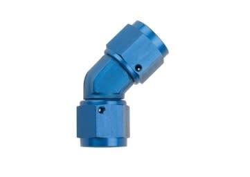 -12 Female to Female Coupler 45Â° Blue