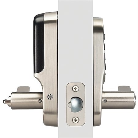 Yale YRL216-NR-619 Assure Lever Push-Button Keypad Lever Lock, Satin Nickel