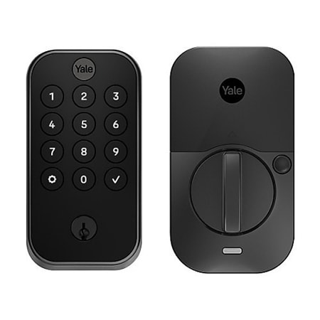 Yale YRD614-ZW2-BSP Pro 2 Keypad with Z-Wave, Black Suede