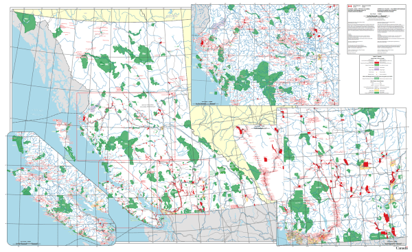 BC First Nations & National Parks Wall map. This detailed base map of British Columbia showcases current First Nation Reserves (Indigenous Nations) and National Parks. Also depicts places, roads, railroads, boundaries, built up area and finally protected