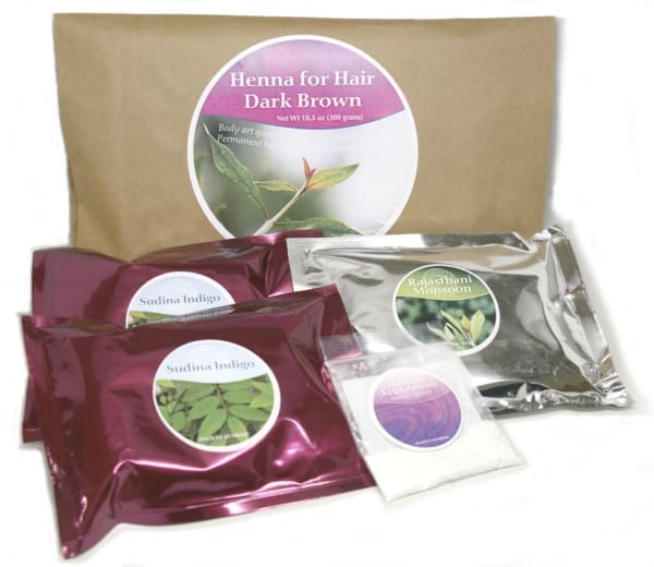 photo of Dark Brown Henna hair dye - Pure Henna