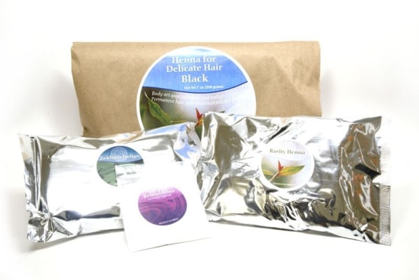 Ancient Sunrise Henna for Delicate Hair Black Kit from Mehandi.com