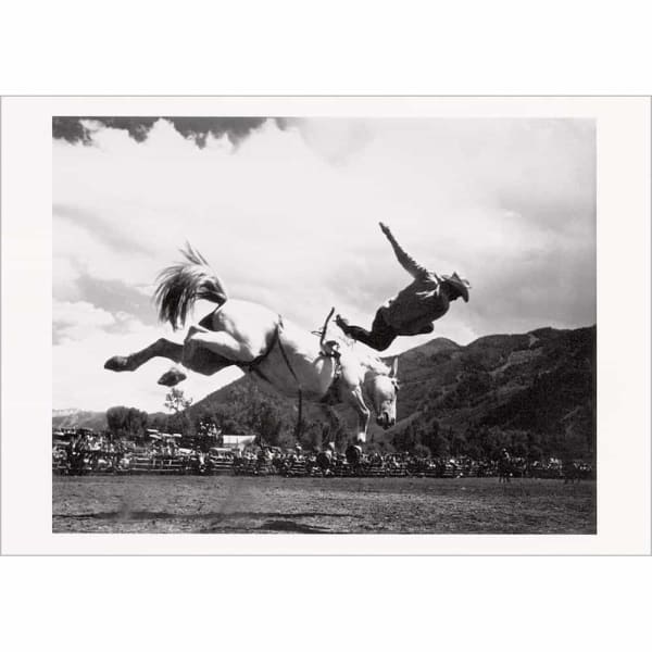 Red Rowland in Aspens 1948 Rodeo