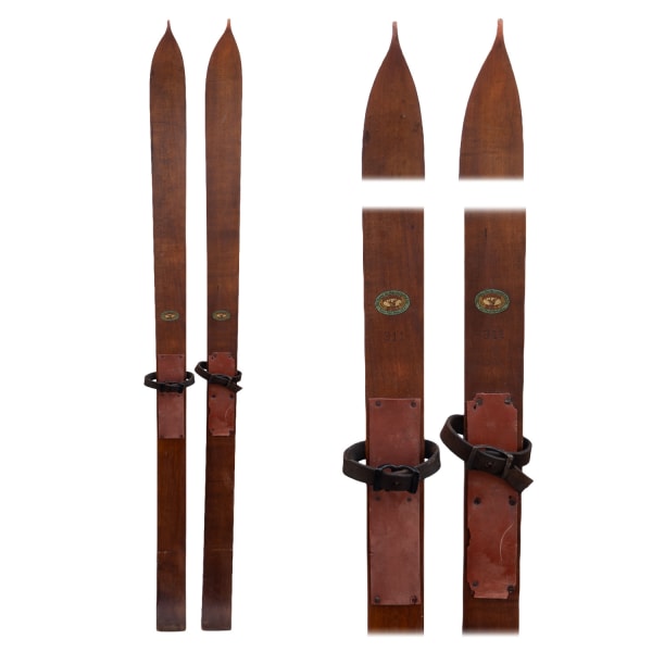1920s Northland Antique Flat Top Touring  Skis