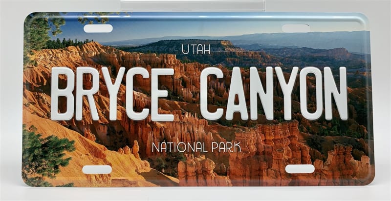 License Plate - Bryce Canyon National Park
