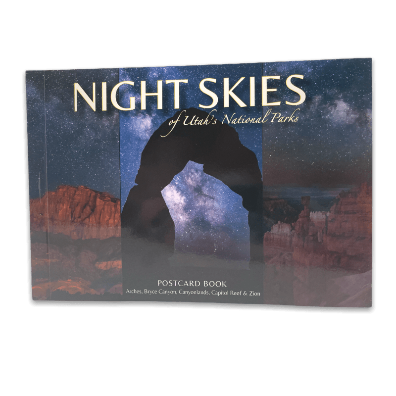 Night Skies of Utah's National Parks Postcard Book
