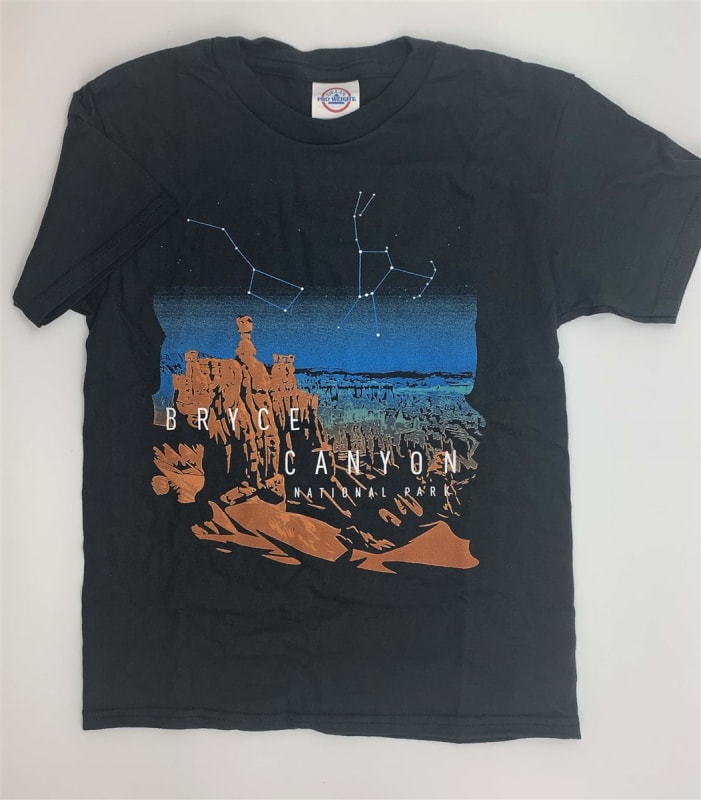 Bryce Canyon Night Sky Youth T-Shirt