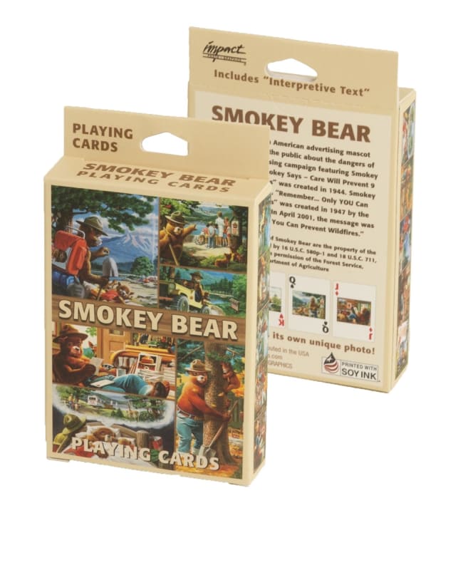 Smokey Bear Playing Cards