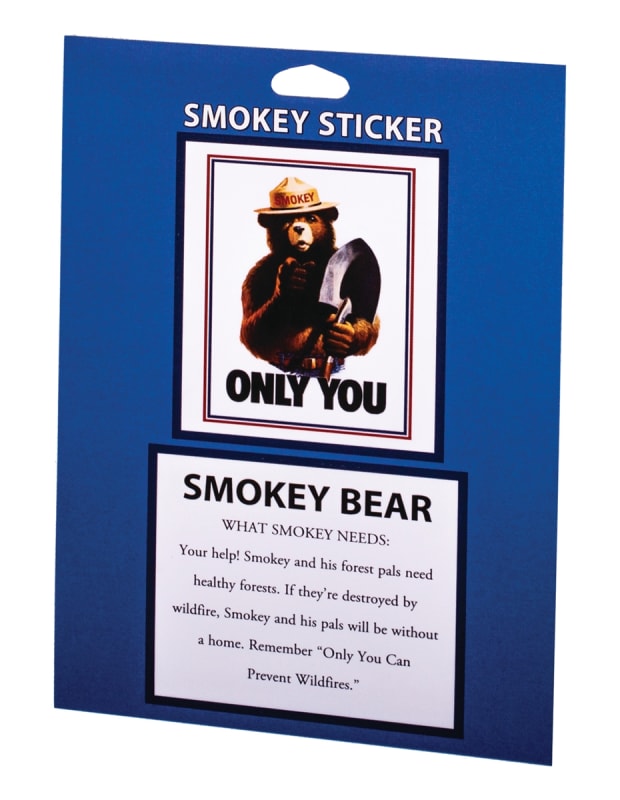 Only You Smokey Bear Passport Sticker