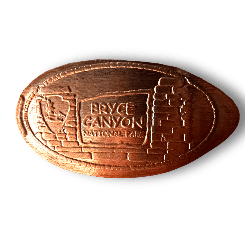Bryce Canyon Entrance Sign Pressed Penny