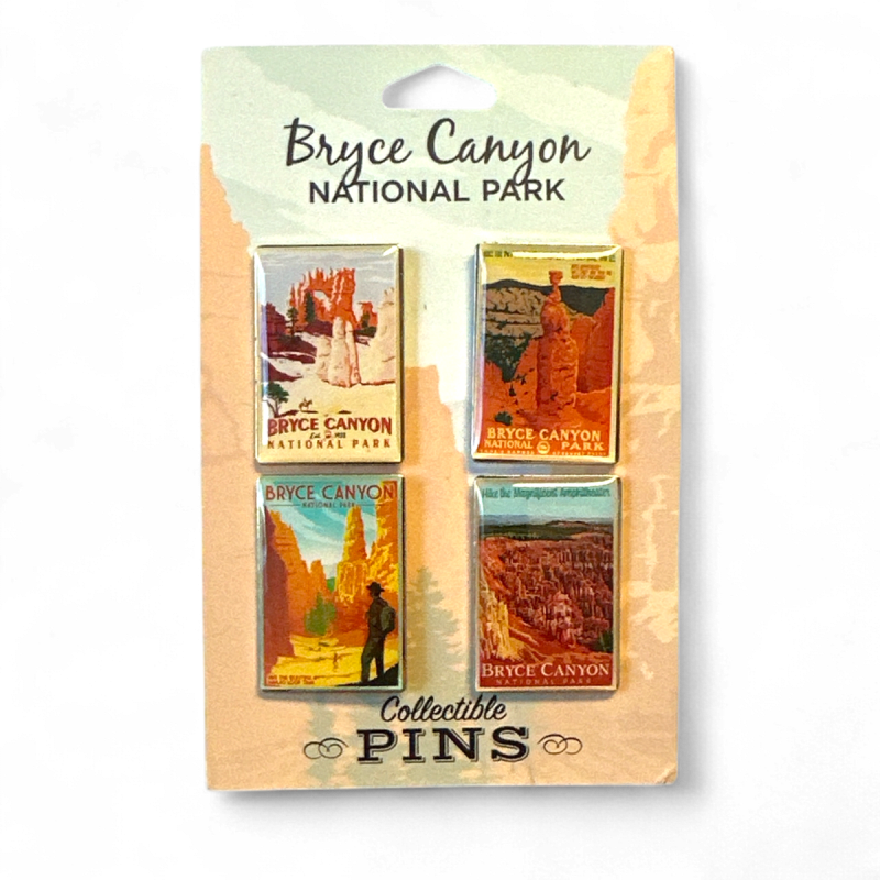 Bryce Canyon 4 Pack Retro Ranger Collectible Pins