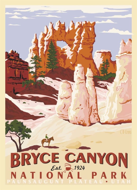 Queens Garden Poster - Retro Ranger Series
