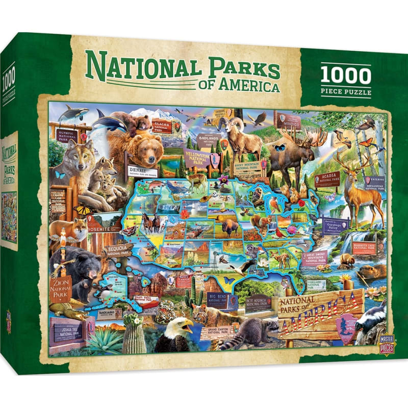 America's National Parks Puzzle - Masterpieces America's National Parks Puzzle - Masterpieces