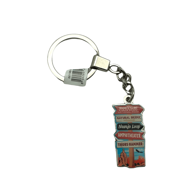 Bryce Canyon You Are Here Collectible Keychain