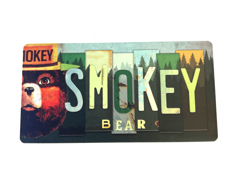 Smokey Bear Sticker