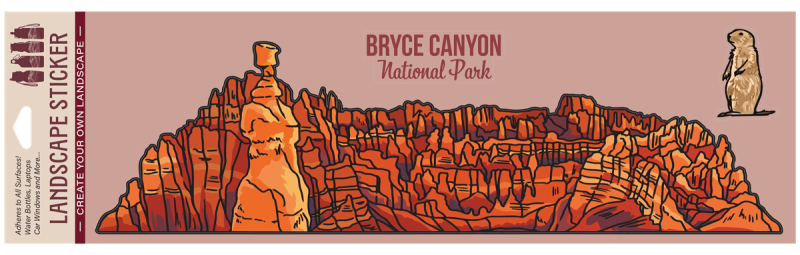 Bryce Canyon Landscape sticker