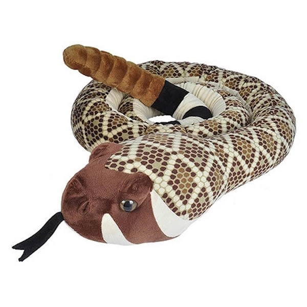 Jumbo Western Diamondback Stuffed Snake