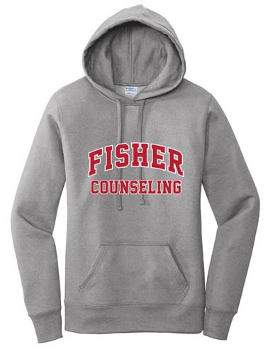 PORT & CO LADIES SWEATSHIRT HOODIE - 2 Colors