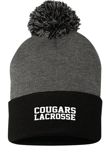 SPORTSMAN POM CUFFED BEANIE - 2 Colors