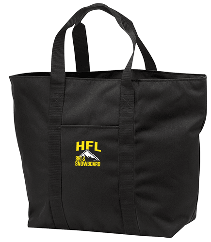ALL PURPOSE LARGE POLY CANVAS TOTE BAG