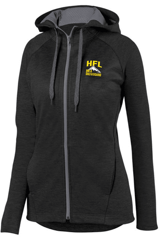AUGUSTA TONAL PERFORMANCE FLEECE FULL ZIP HOODIE - 2 Colors