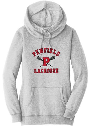 DISTRICT LONG LENGTH COWL FLEECE HOODIE - 2 Colors