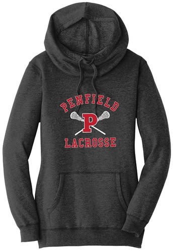 DISTRICT LONG LENGTH COWL FLEECE HOODIE - 2 Colors