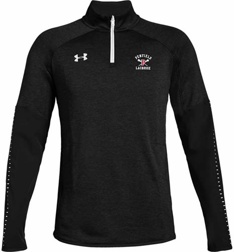 UNDER ARMOUR QUALIFIER HYBRID 1/4 ZIP KNIT PULLOVER