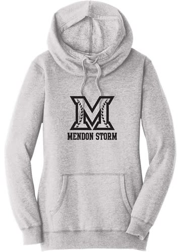 DISTRICT LONG LENGTH COWL FLEECE HOODIE - 2 Colors