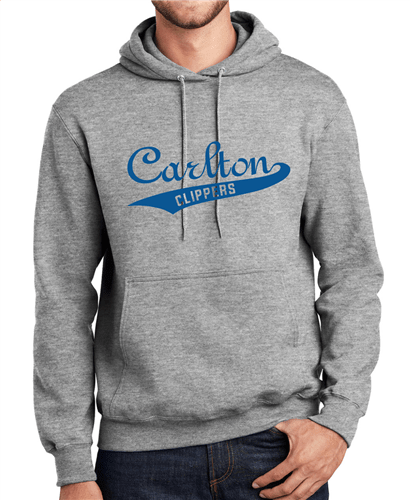 PORT & CO. ESSENTIAL 9 OZ. SWEATSHIRT HOODIE - 2 COLORS