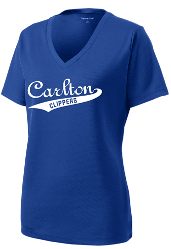 SPORT-TEK RACERMESH SHORT SLEEVE V-NECK TEE - 2 Colors
