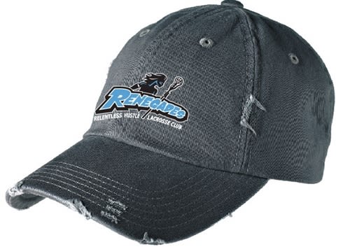 DISTRICT THREADS DISTRESSED LOW PROFILE CAP