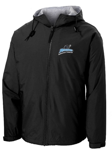 TEAM WATER REPELLENT LINED HOODED JACKET