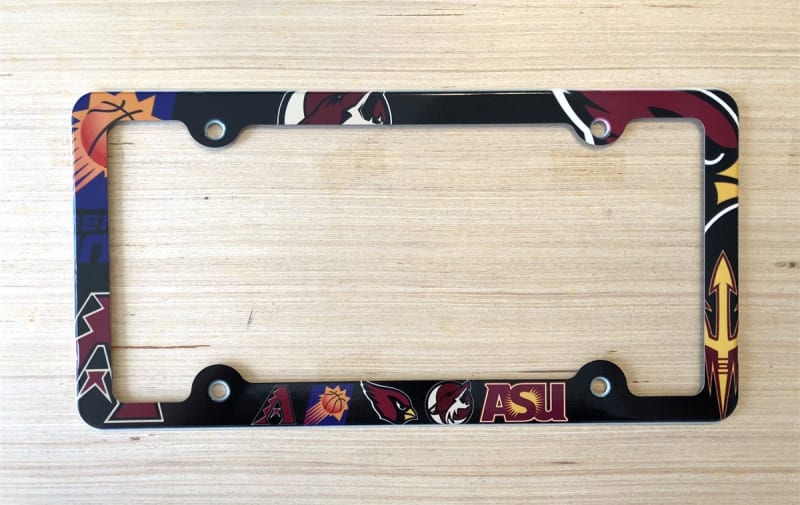 Arizona sport teams License Plate Frame Decorative License Plate Holder