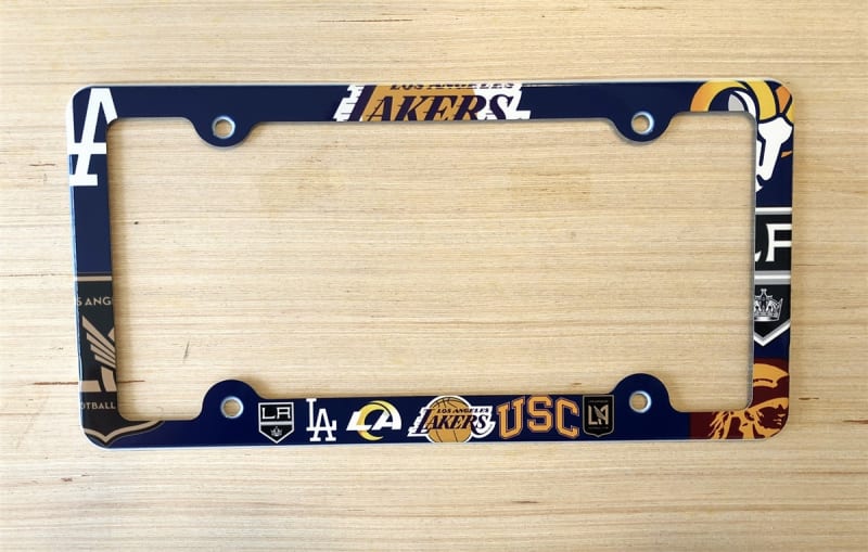 Los Angeles sport teams License Plate Frame Decorative License Plate Holder